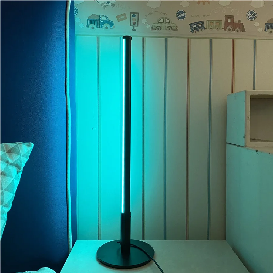 

Скандинавская светодиодсветодиодный настольная лампа RGB, современный прикроватный светильник с дистанционным управлением для спальни, ук...