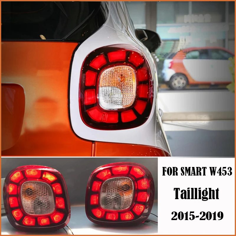

Tail lamp Rear light Stern light Brake Flow Light Fog lamp Assembly For Smart W453 FOR TWO FOUR 2015-2019 Year LED Jelly Lamp