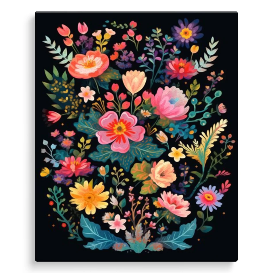 SDOYUNO-Жарски по номерам для начинающих простые искусства цветы ручной работы