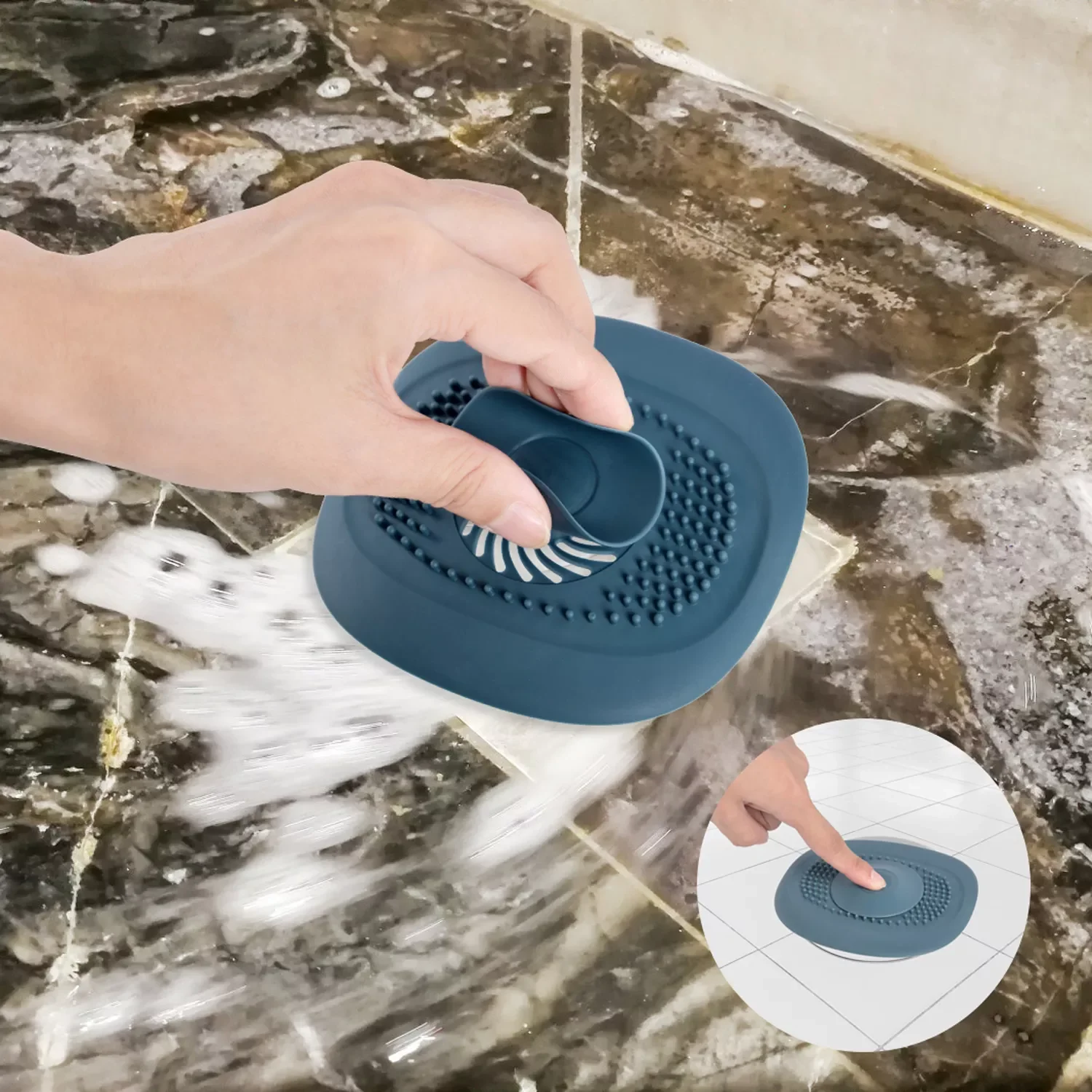

Bathroom Washbasin Kitchen Drain Hair Catcher Sink Filter Bath Floor Drain Plug Strainer Universal Anti-clogging Accessory
