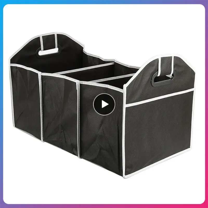 

Складная автомобильная коробка для хранения, сумка для багажника, женский многофункциональный органайзер для инструментов, сумка в багажник для стайлинга автомобиля