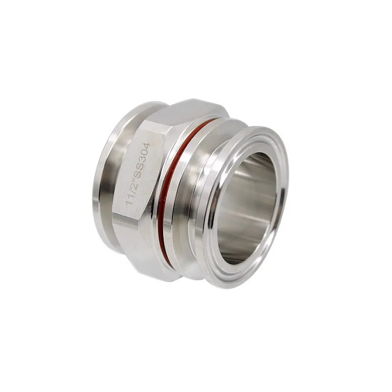 SS304 11/2 &quotChuck 50 5 мм аксессуары для впускного и выпускного интерфейса с двойным
