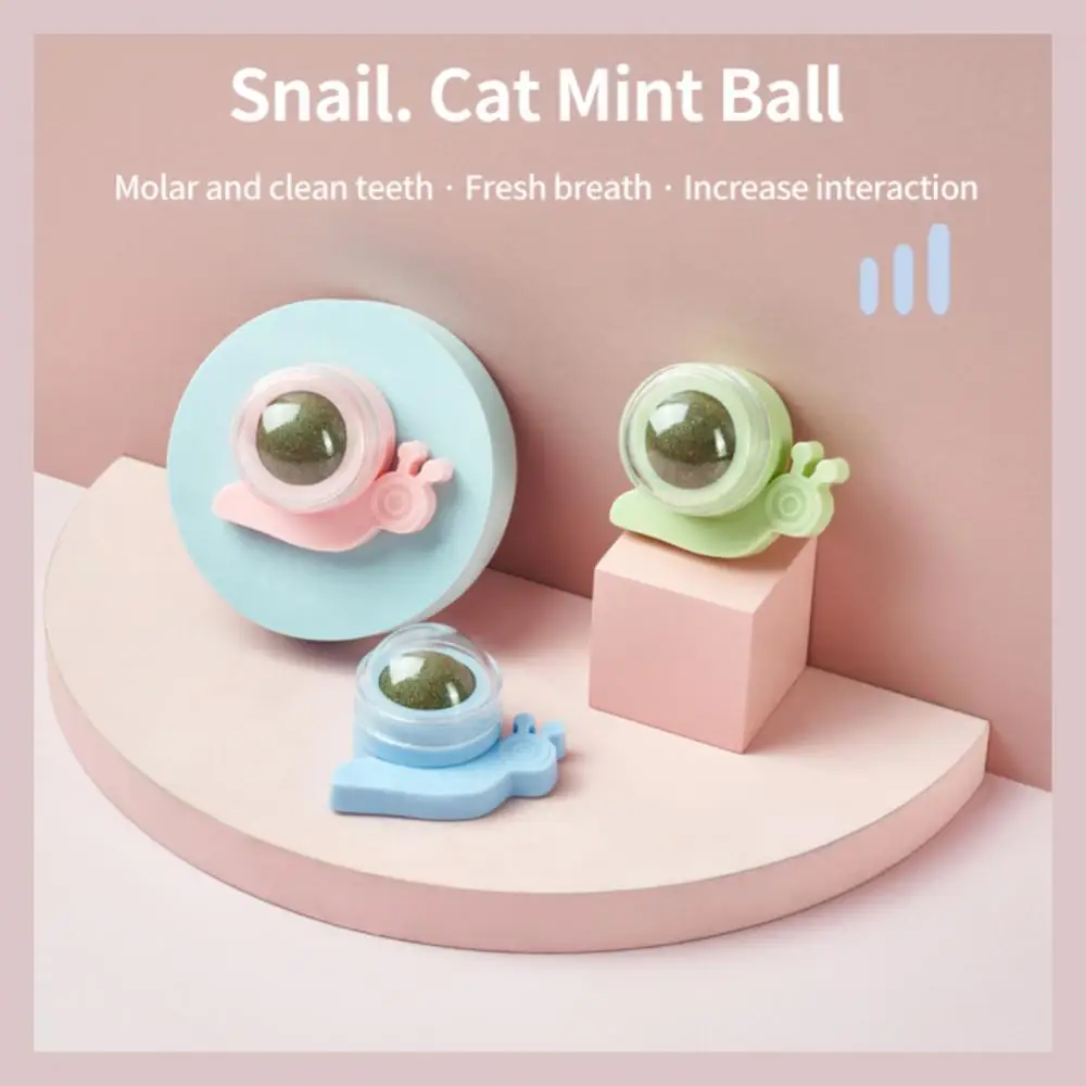

Edible Catnip Ball Catnip Cartoons Safety Healthy Cat Mint Cats Molar Teeth Clean Teeth Game Pet Toy Pet Product Gift Cat Toys