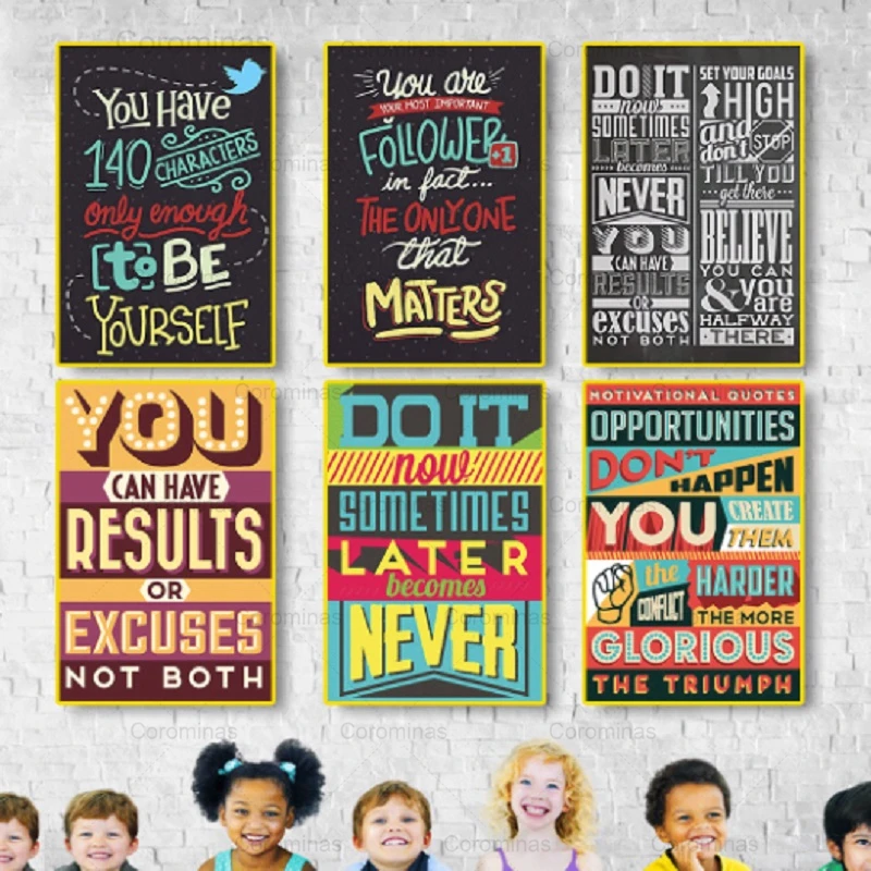 

Street and Office Warning Poster Modular Prints Motivational Quotes Canvas Painting Cafe Bars Decorative Murals Wall Home Decor