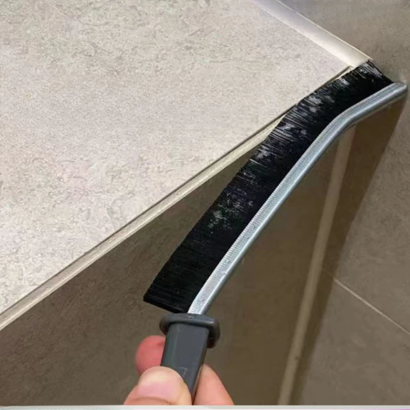 

Bathroom Long Hard-Bristled Crevice Brush Kitchen Tile Dead Corners Cleaning Multifunctional Window Dusting Brush for Cleaning