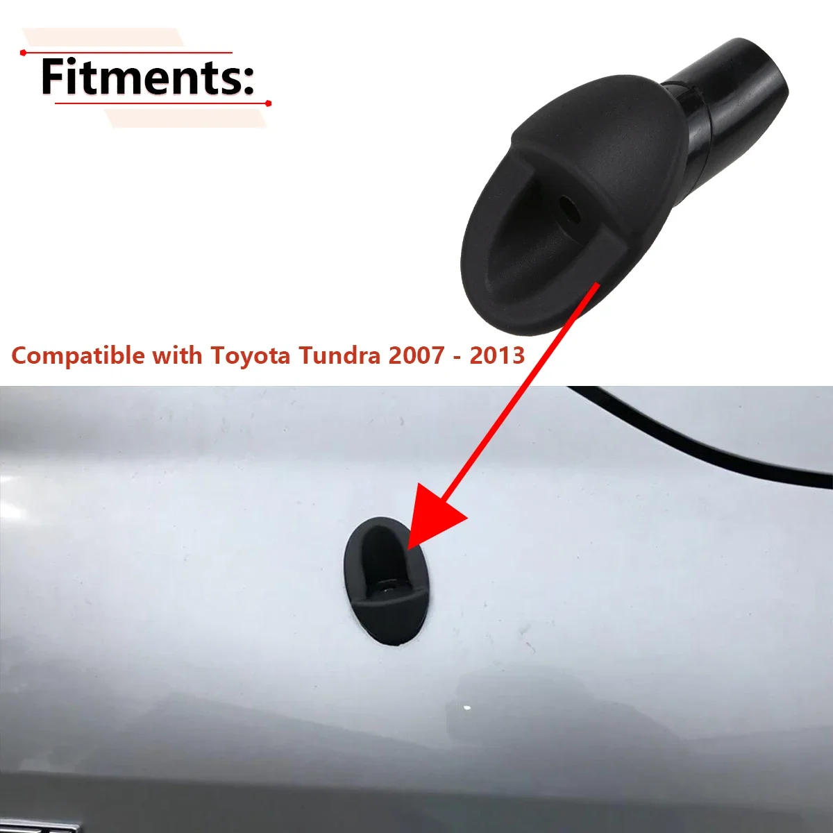 

Автомобильная антенна, резиновая декоративная основа для Toyota Tundra 2007, 2008, 2009, 2010, 2011, 2012, 2013, аксессуары 86392-0C040