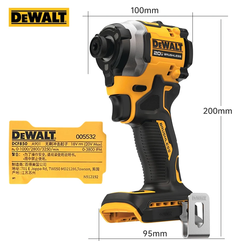 DEWALT Беспроводная Дрель 20 в макс. электроинструменты беспроводная отвертка