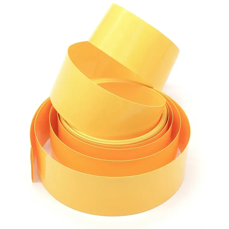 7 мм ~ 200 Желтый 18650 Lipo Батарея ПВХ Термоусадочная трубка 1 м 20 Изолированная пленка