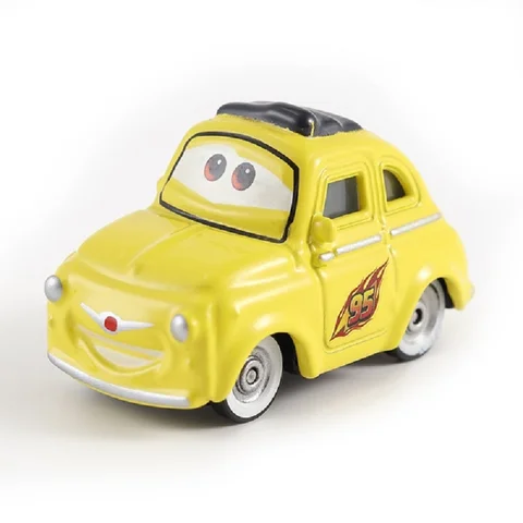 Модели автомобилей 2 3 Disney Pixar Молния Маккуин Франческо шнелл 1:55 литые из металлического сплава игрушки для детей подарок на день рождения