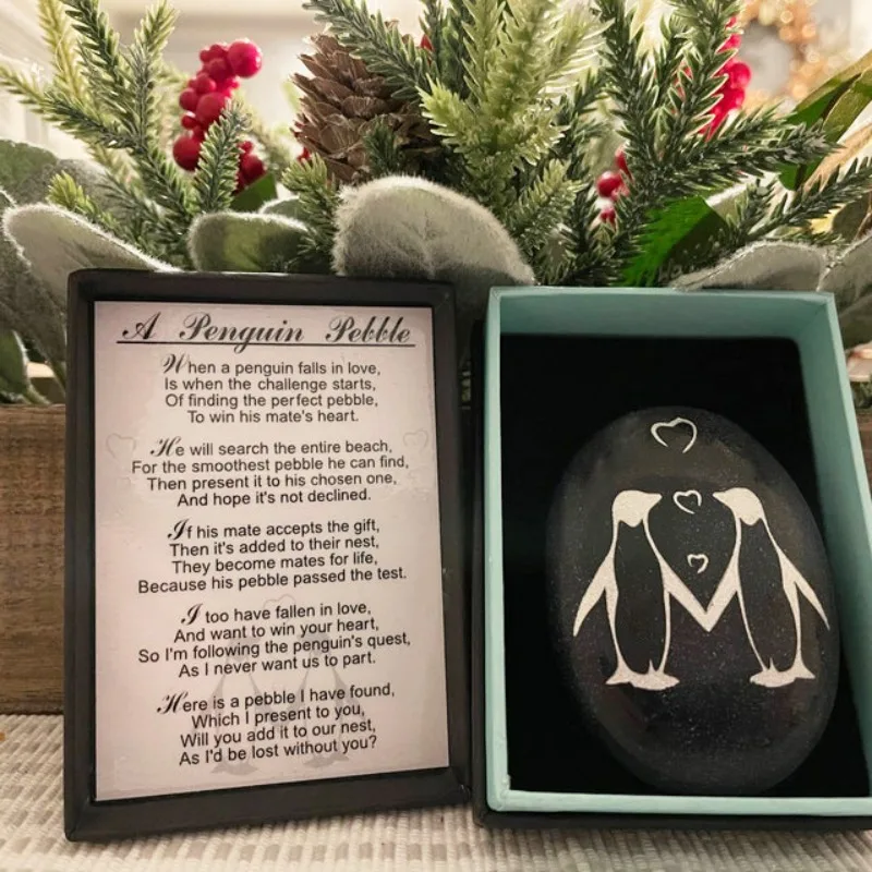

Positivity Penguin Pebble Positive Penguin Gift To Beloved