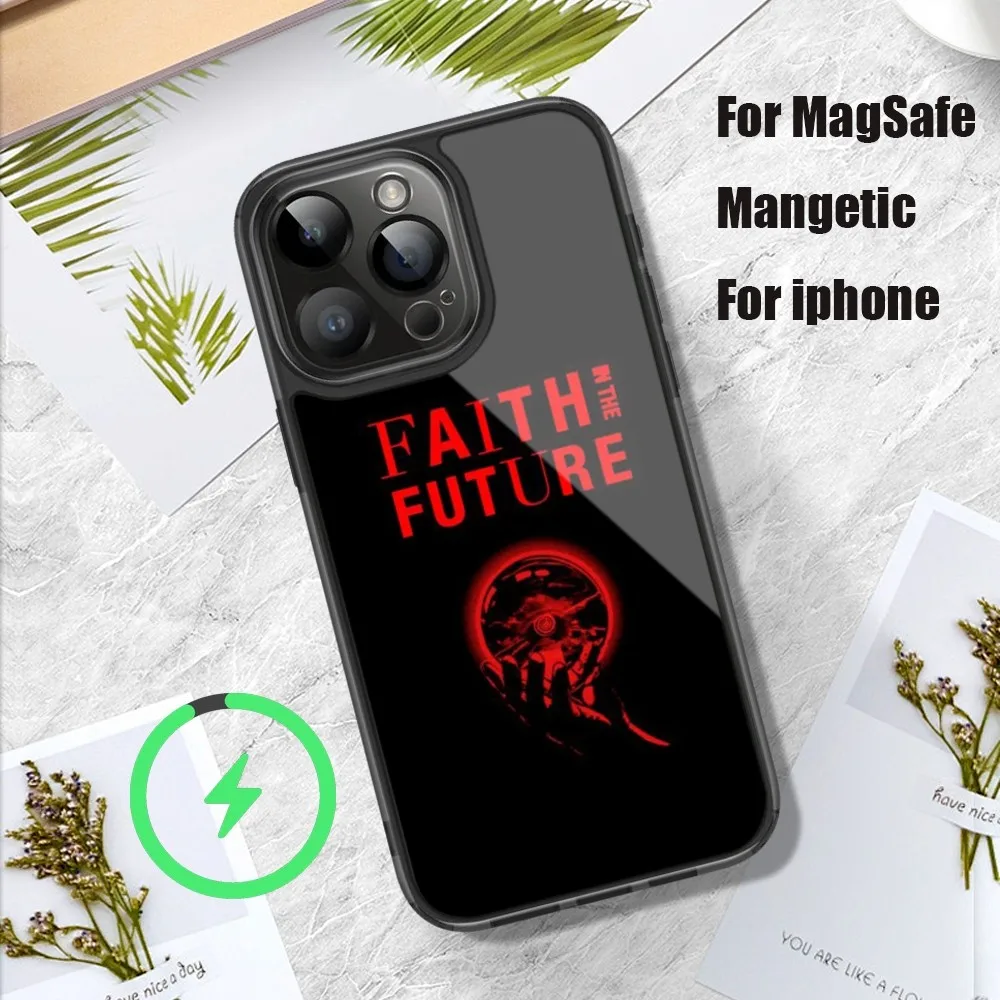 Чехол для телефона F-Faith in the Future iPhone 11 12 13 14 15 Pro Max Plus Mini Magsafe Магнитный чехол