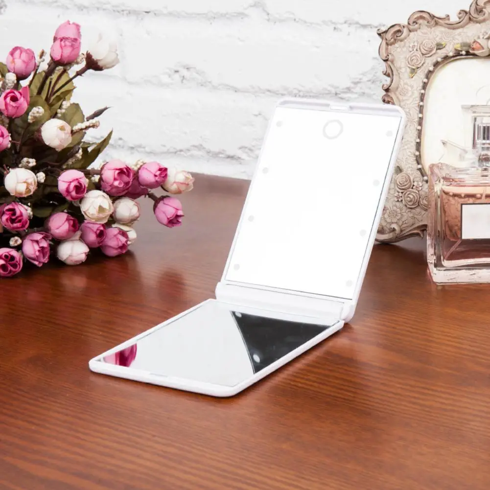 

Складное зеркало, удобное многофункциональное зеркало из АБС-пластика для путешествий, аксессуары для путешествий