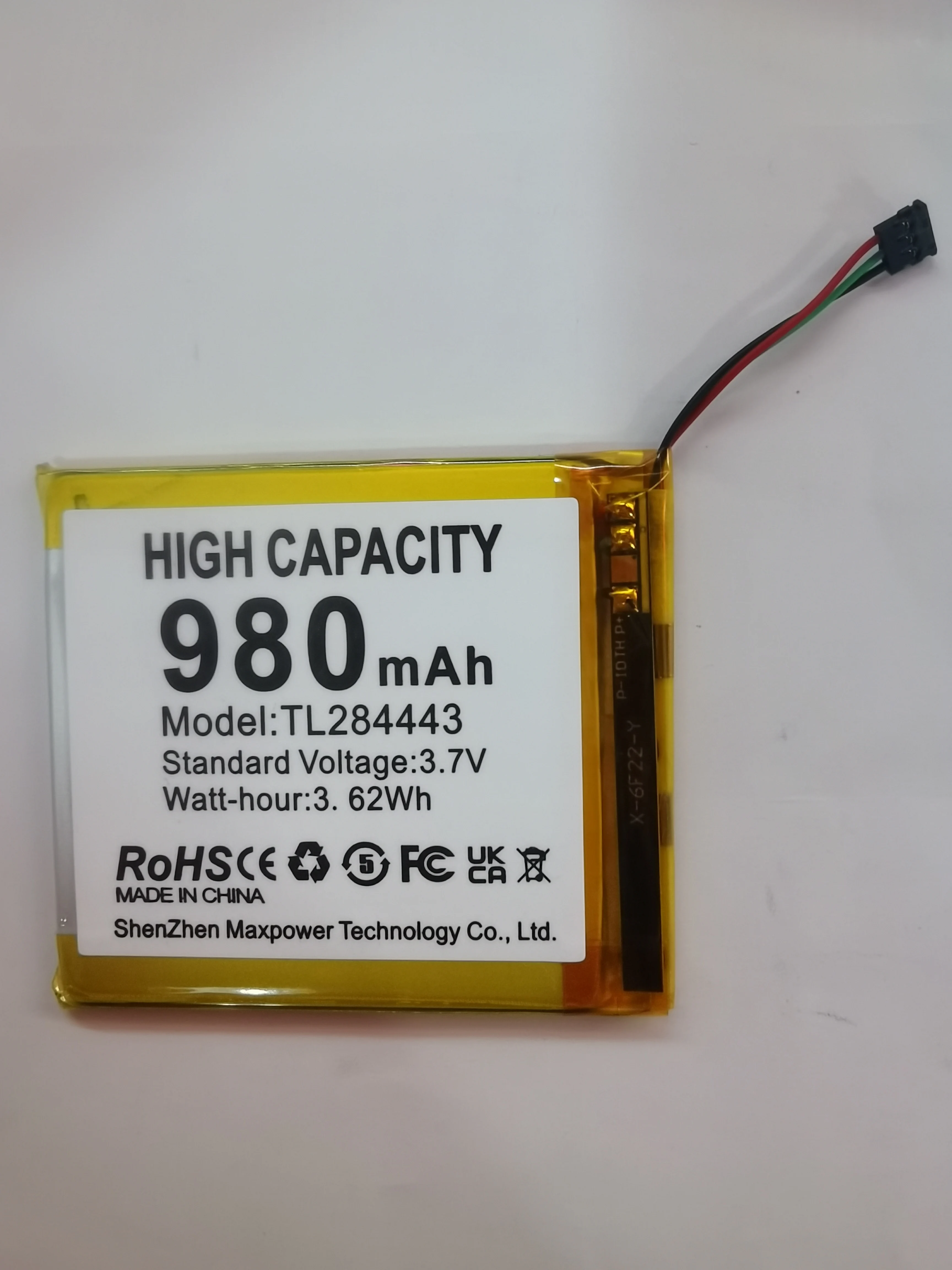 Аккумулятор 980 мАч TL284443 для Nest A0013 обучающий термостат 2-го поколения 3-го T3007ES T3008US E