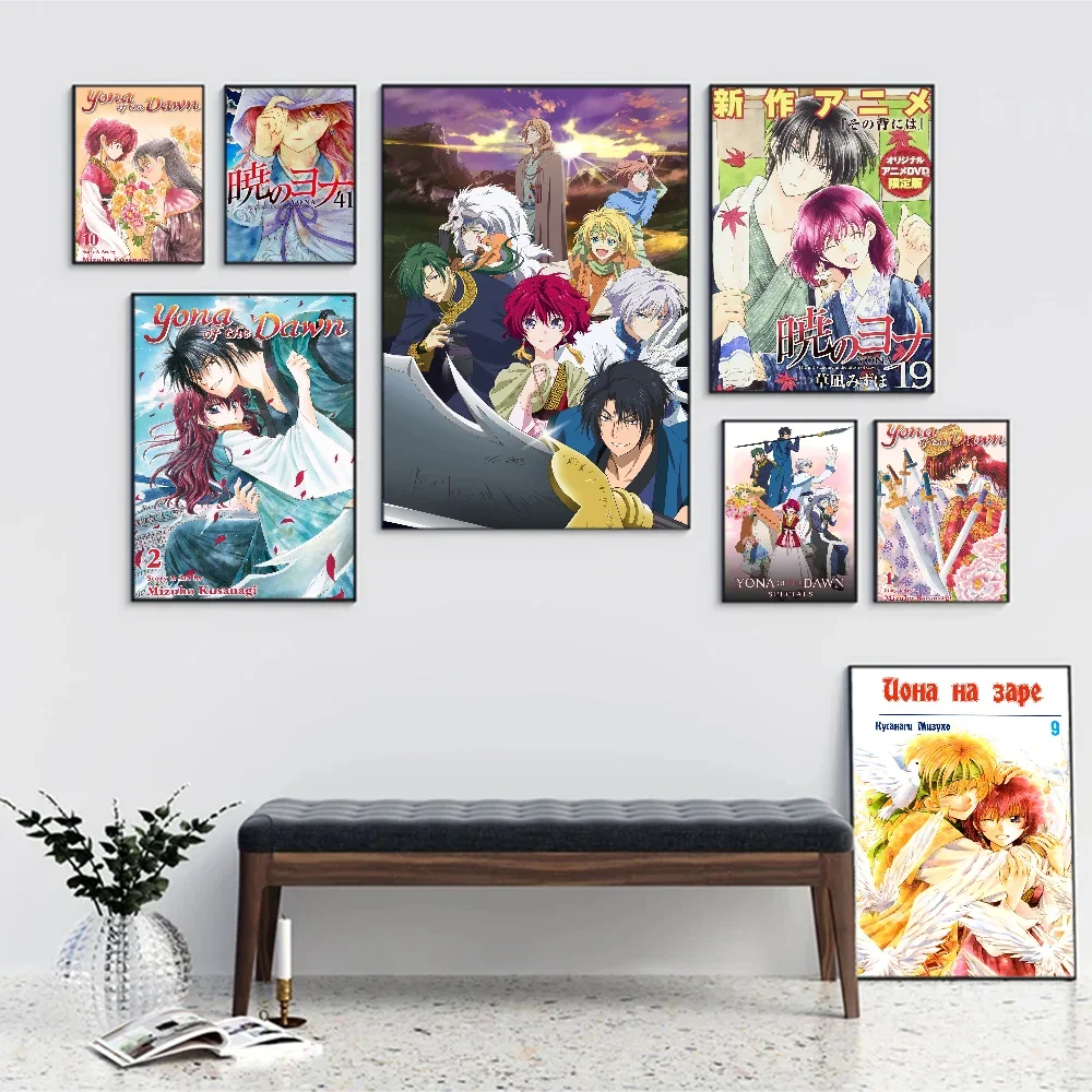 Аниме Yona Of The Dawn высококачественная цифровая печать плакат наклейки для
