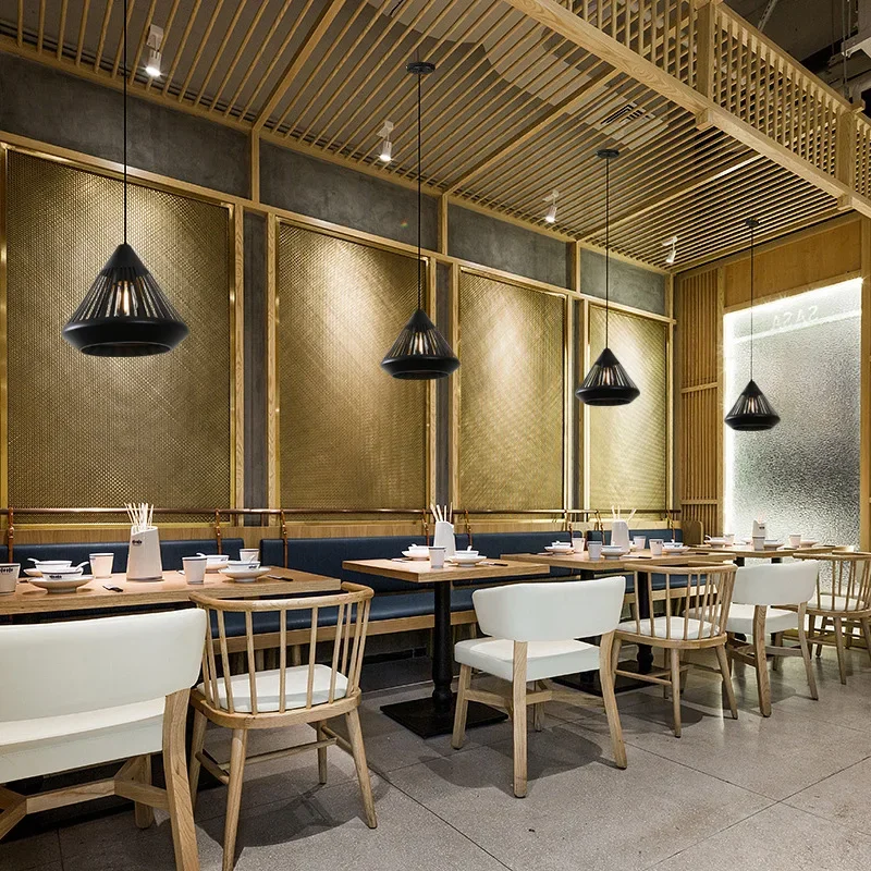 Люстра для ресторана современная простая барная кофейня маленькая люстра