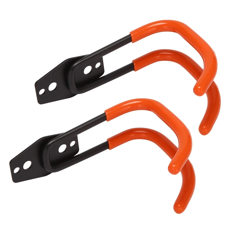 

2 шт., настенный зарядный кабель J-Hook для электромобиля (EV), с дополнительной защитой (черный)