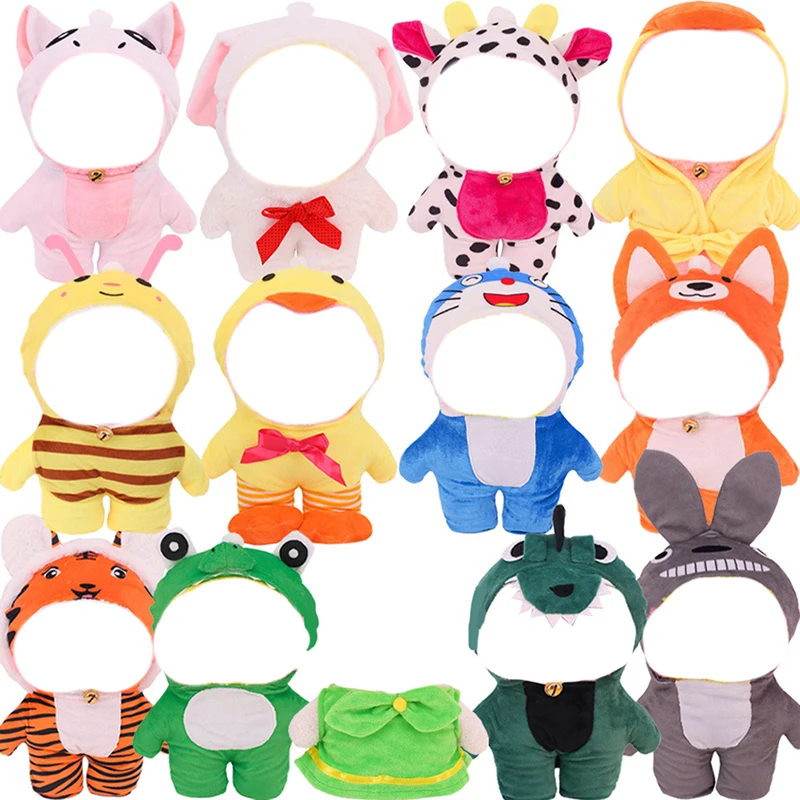 

Clothes For Duck 30 cm Yellow Duck Kawaii Plush Toy Accessories Soft Animal Dolls ChildrenToys Birthday Gifts