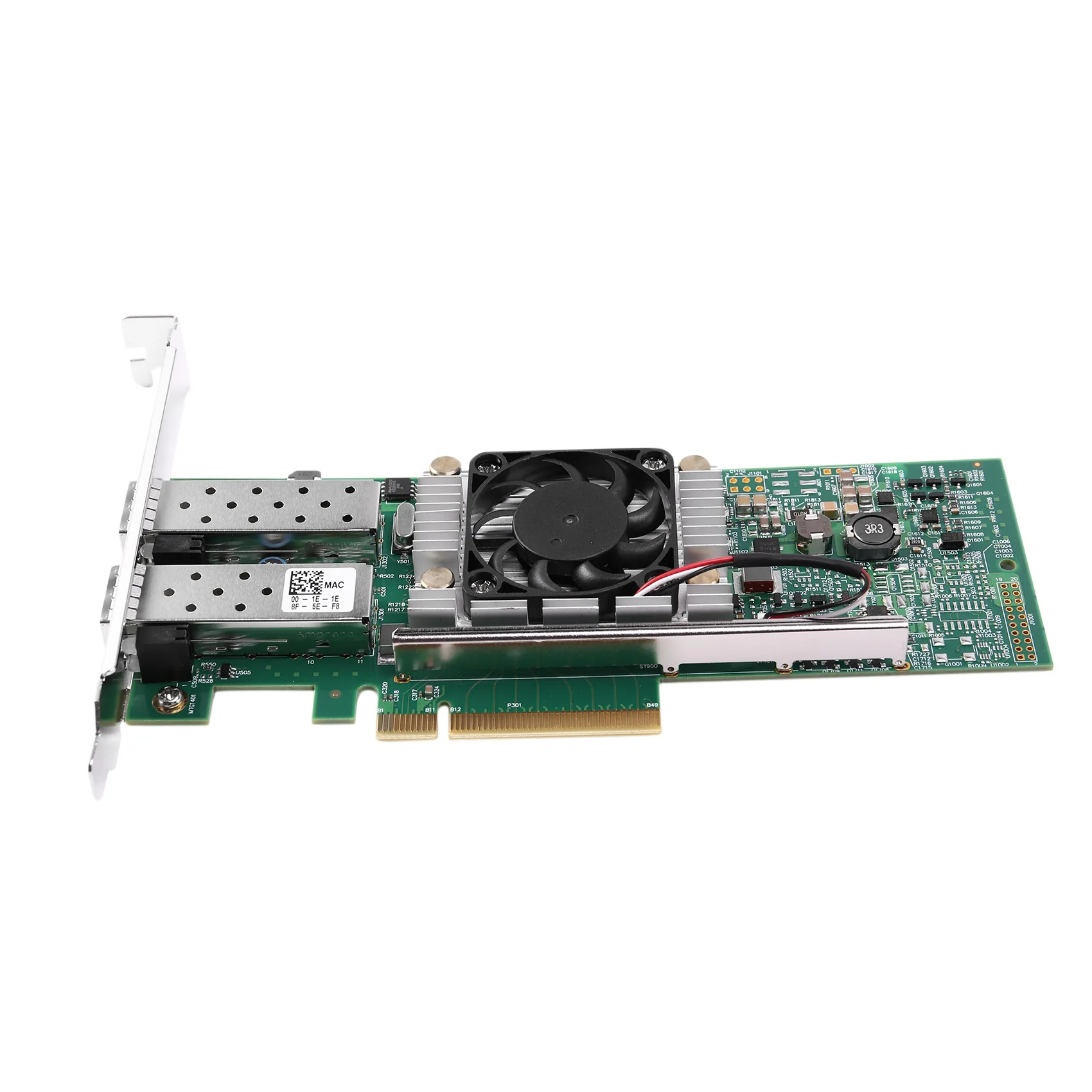 Сетевая карта Ethernet 10 Гб PCI Express 8X-(для контроллера Broadcom BCM57810S) двойной SFP +
