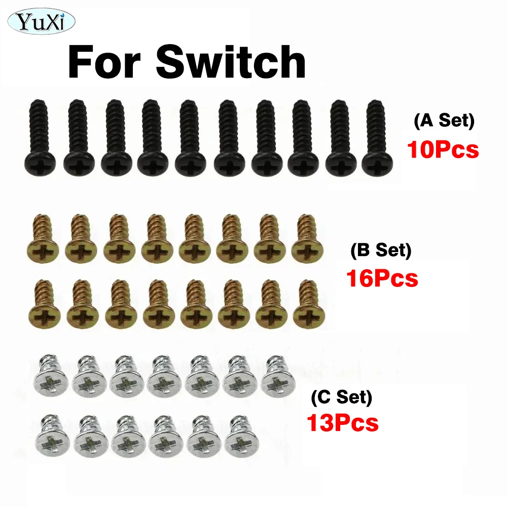 1 Набор сменных винтов для Nintendo Switch Joy-Con контроллер NS левый правый L R ручка Cross +
