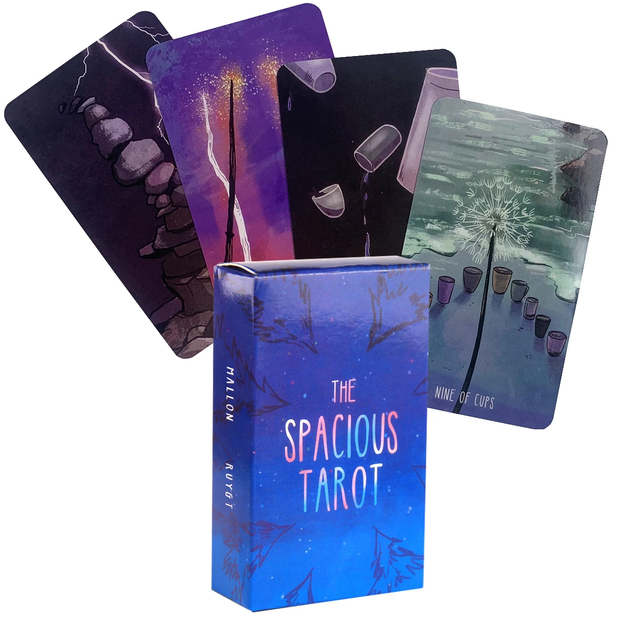 

The Spacious Tarot By Carrie Mallon Deck 78Cards Oracle Divination Prophet Cards Game