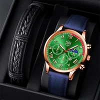 fashion brand business watch mens sport watches for men stainless steel luminous leather quartz wristwatch male casual bracelet