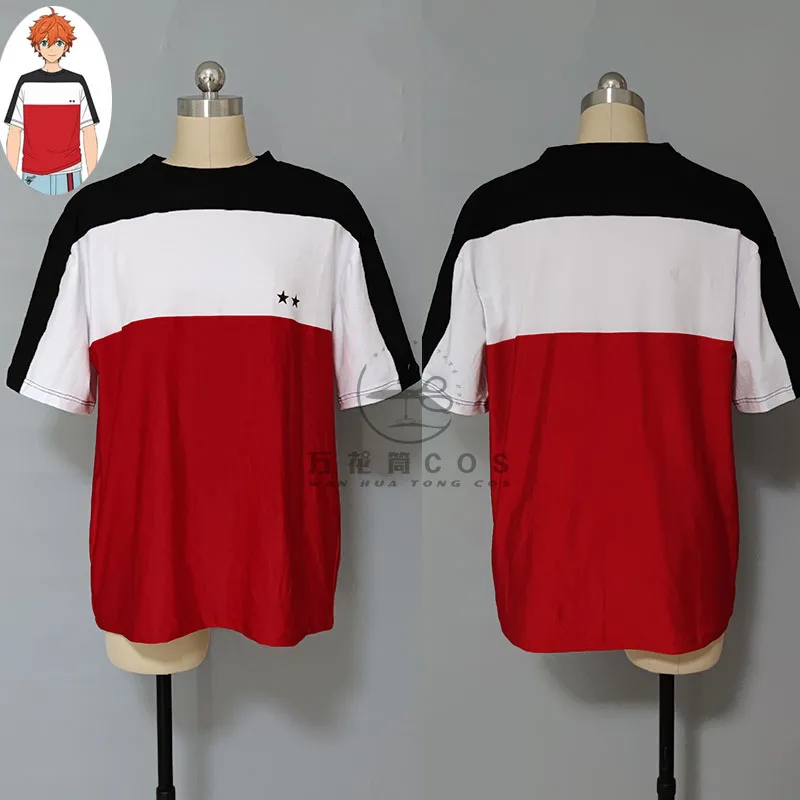 

COSLEE [S-XXL] ансамбль звезды 2 Akehoshi Subaru Повседневная футболка Топ косплей костюм наряд для вечеринки унисекс футболка на заказ Новинка