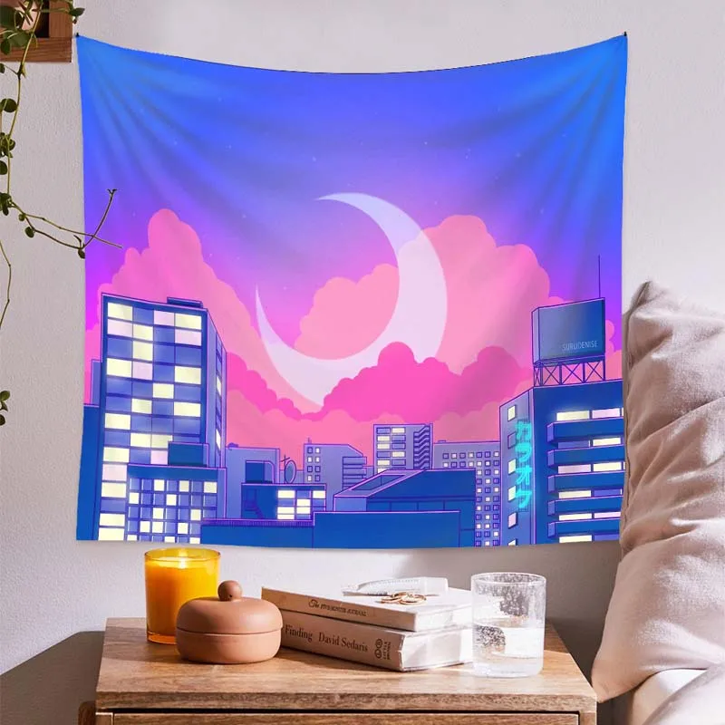 

Настенный Ковер в эстетике, художественное подвесное одеяло, декоративные Богемские предки, психоделические тканевые шторы, тканевый холс...