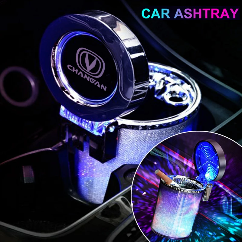 

1pcs Car Colorful LED Light Ashtray In-car Supplies for Lexus Rx300 Is250 Rx330 Rx350 Lx570 GS300 GS460 GX470 Accessories