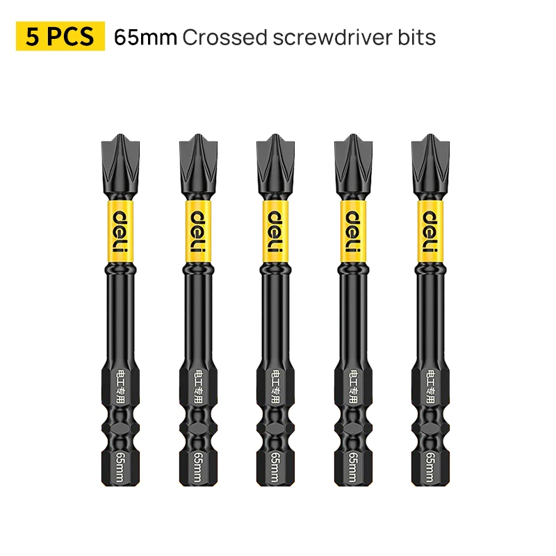 

Набор магнитных отверток Deli из стали 65/110/150 мм