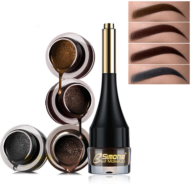 

Крем для бровей стойкий водостойкий, 4 цвета