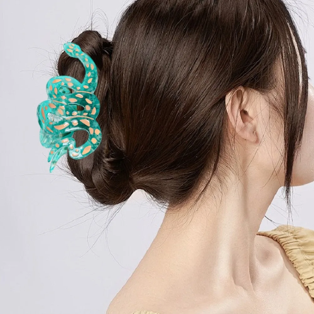 Забавный коготь для волос из ацетата уксусной кислоты изысканные заколки в виде