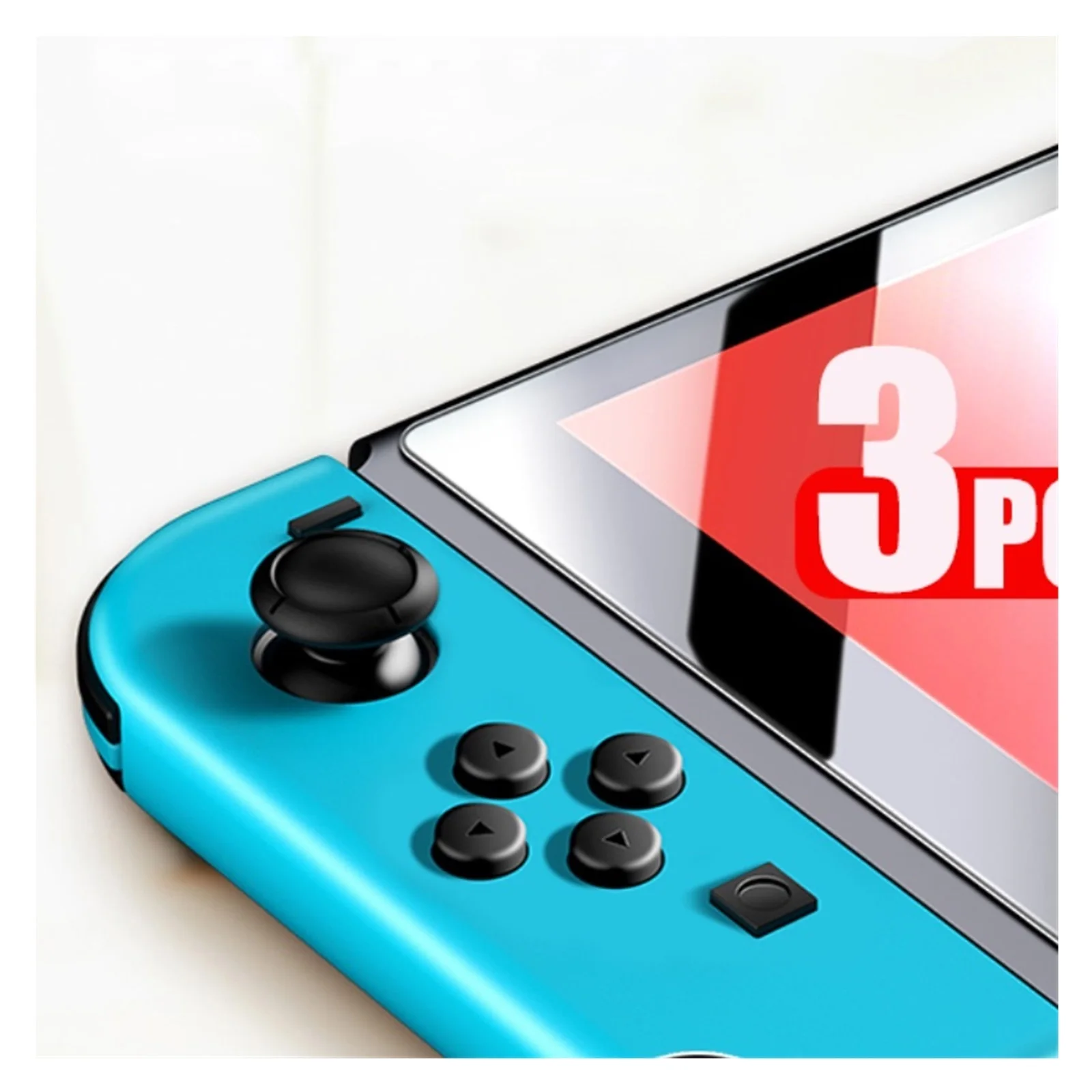 

Amzish 3PC 9H HD Protective Tempered Glass For Nintendo Switch NS Screen protector For Nintendo Switch Lite protection Film