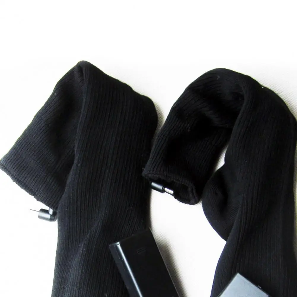 Носки с подогревом Стрейчевые быстросогревающие универсальные зимние уличные