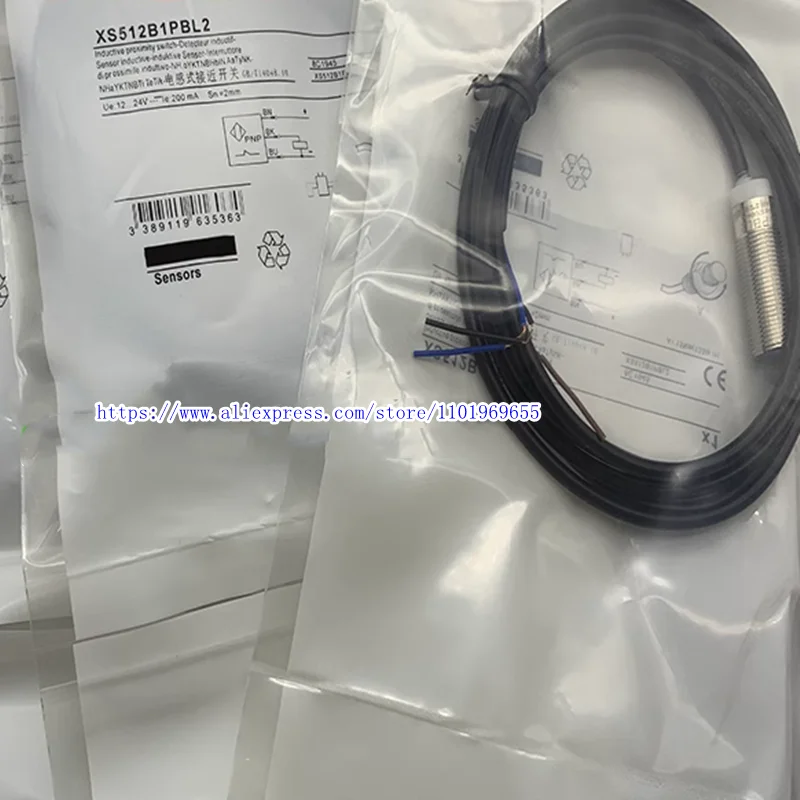 3 шт. Новый датчик приближения XS512B1PAM12 XS512B1NAM12 XS512B1PBL2 XS512B1PBM12 XS512B1DAL2 XS512B1DBL2