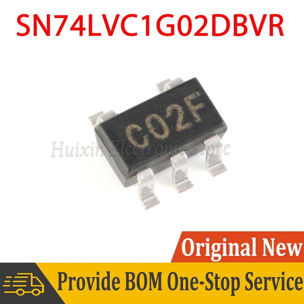 

10pcs SN74LVC1G02DBVR SN74LVC1G02DBV SOT-23-5 SMD New and Original IC Chipset