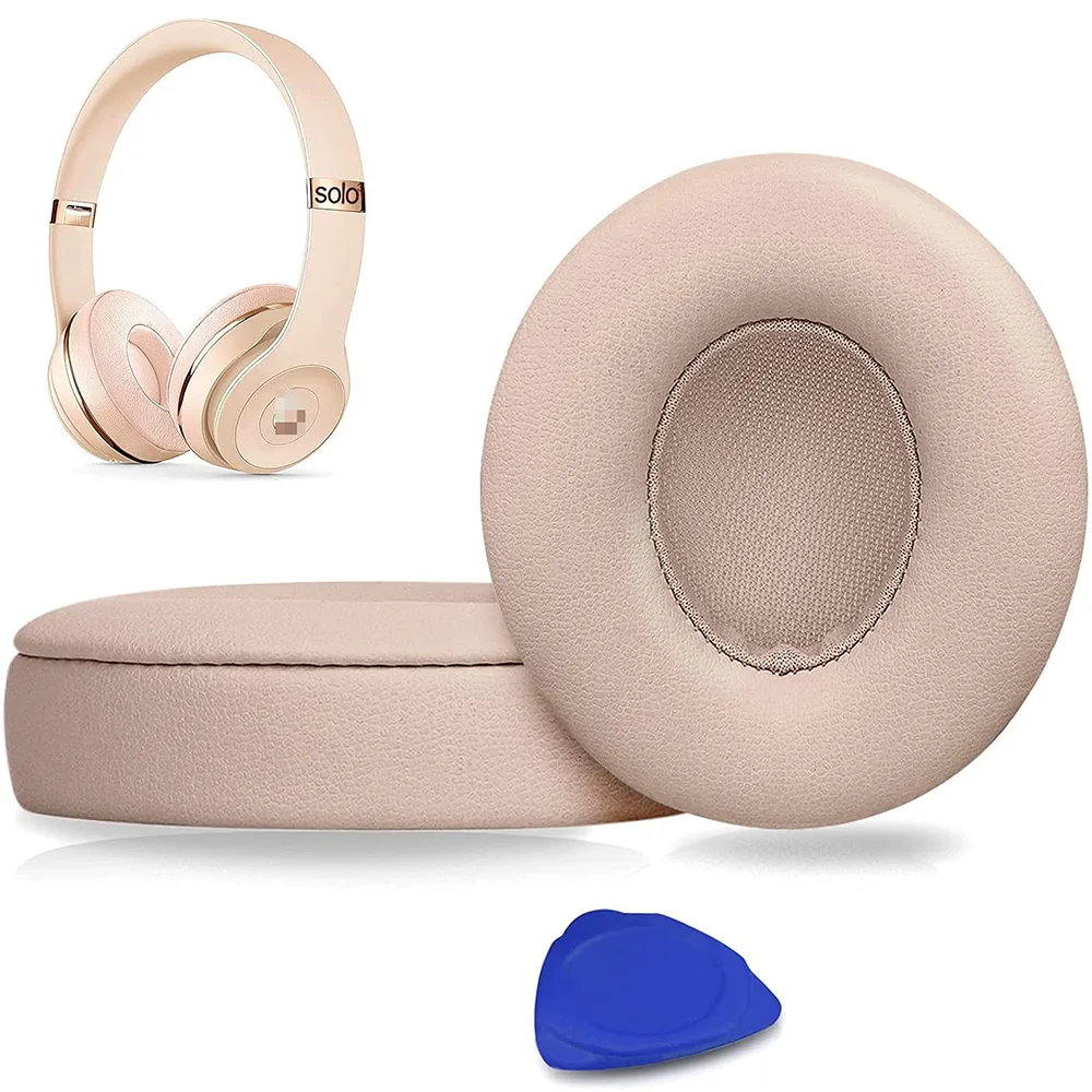 

Replacement Earpads Ear Pads Muffs Foam Cushions Memory Cover Repair Parts for Beats Solo 2.0 3.0 2 3 Wired Wireless Headphones