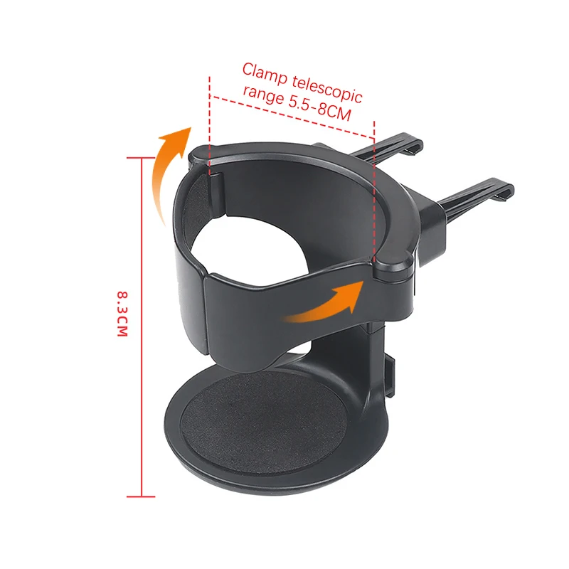 

Новый автомобильный вентиляционный отверстие, держатель для бутылки с напитком, автомобильные держатели для бутылок с водой, подставки, автомобильная подставка для чашки для автомобиля, пепельница для бутылки с водой