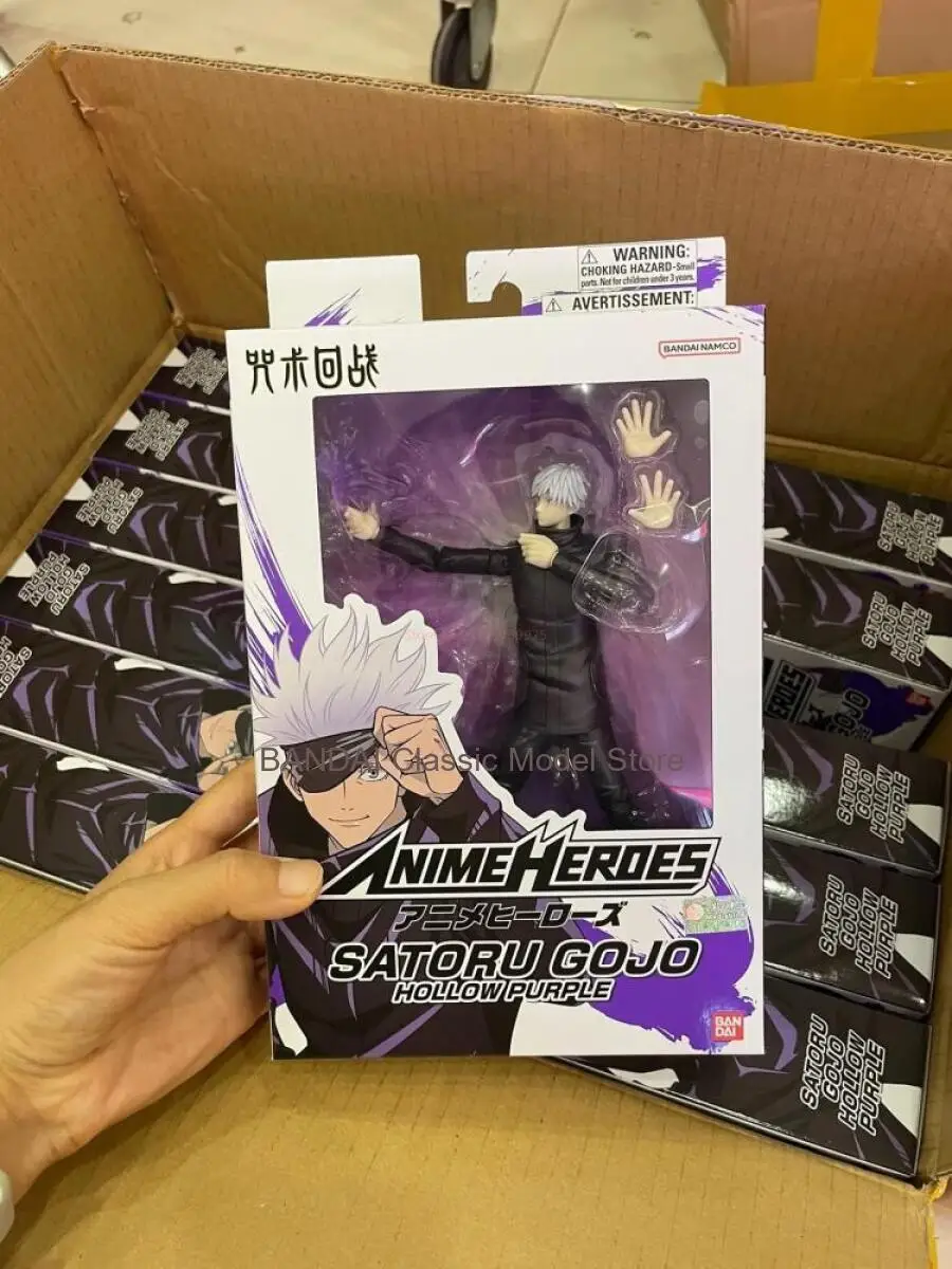 Фото Набор фигурок Bandai Jujutsu Kaisen 16 см - Годжо Сатору, Итадори Юдзи и Фушигуро Мегуми - Коллекционные аниме-игрушки, подарки №5