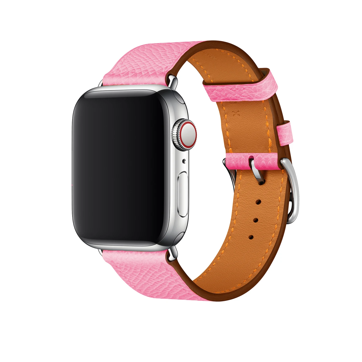 

Leather strap For Apple Watch band 44mm 45mm 42mm iWatch 40mm 38mm 41mm Single tour watchband bracelet iWatch 7 3 5 6 se band