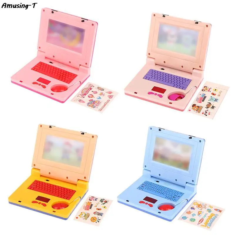 

Kids Learning Laptop Educational LED Music Electronic Cognitive Development Simulation Computer Toy