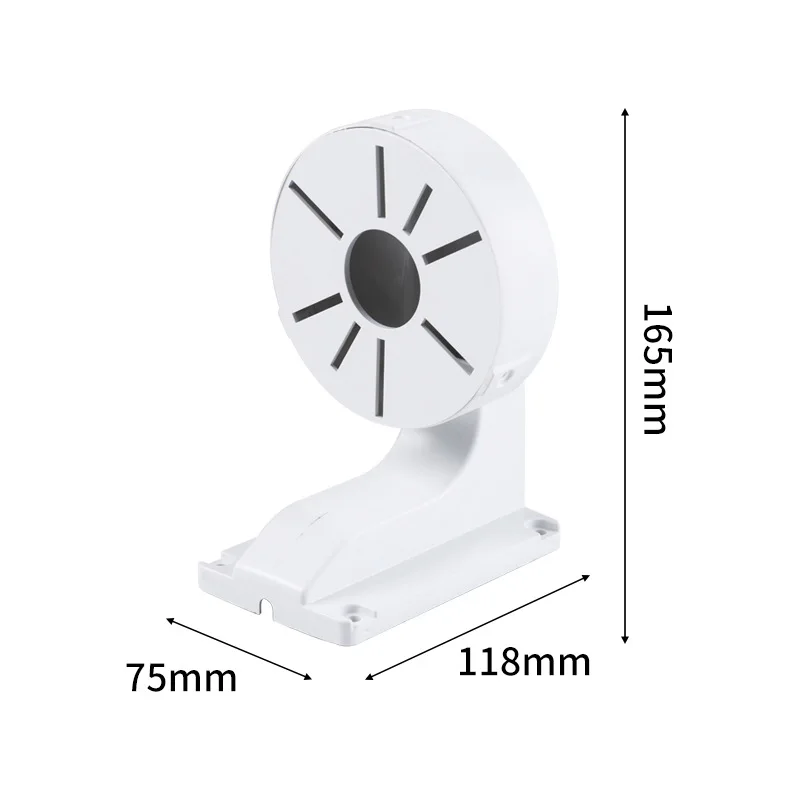 Универсальный купольный кронштейн для камеры, белый держатель для мониторинга, поддержка ABS пластиковые настенные крепления CCTV, аксессуары для камеры Hikvision DaHua