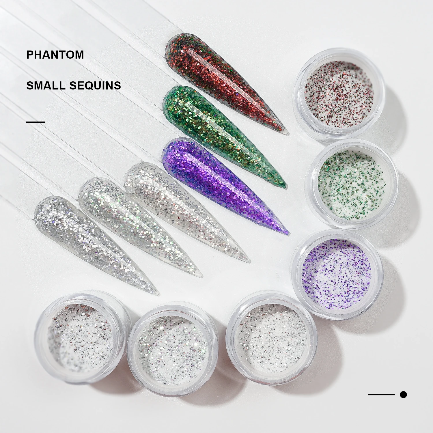 

Флакон FEISHI, 6 цветов, акриловая пудра для ногтей, пигмент, порошок для погружения в воду, резьба, наращивание ногтей, дизайн ногтей, товары для...