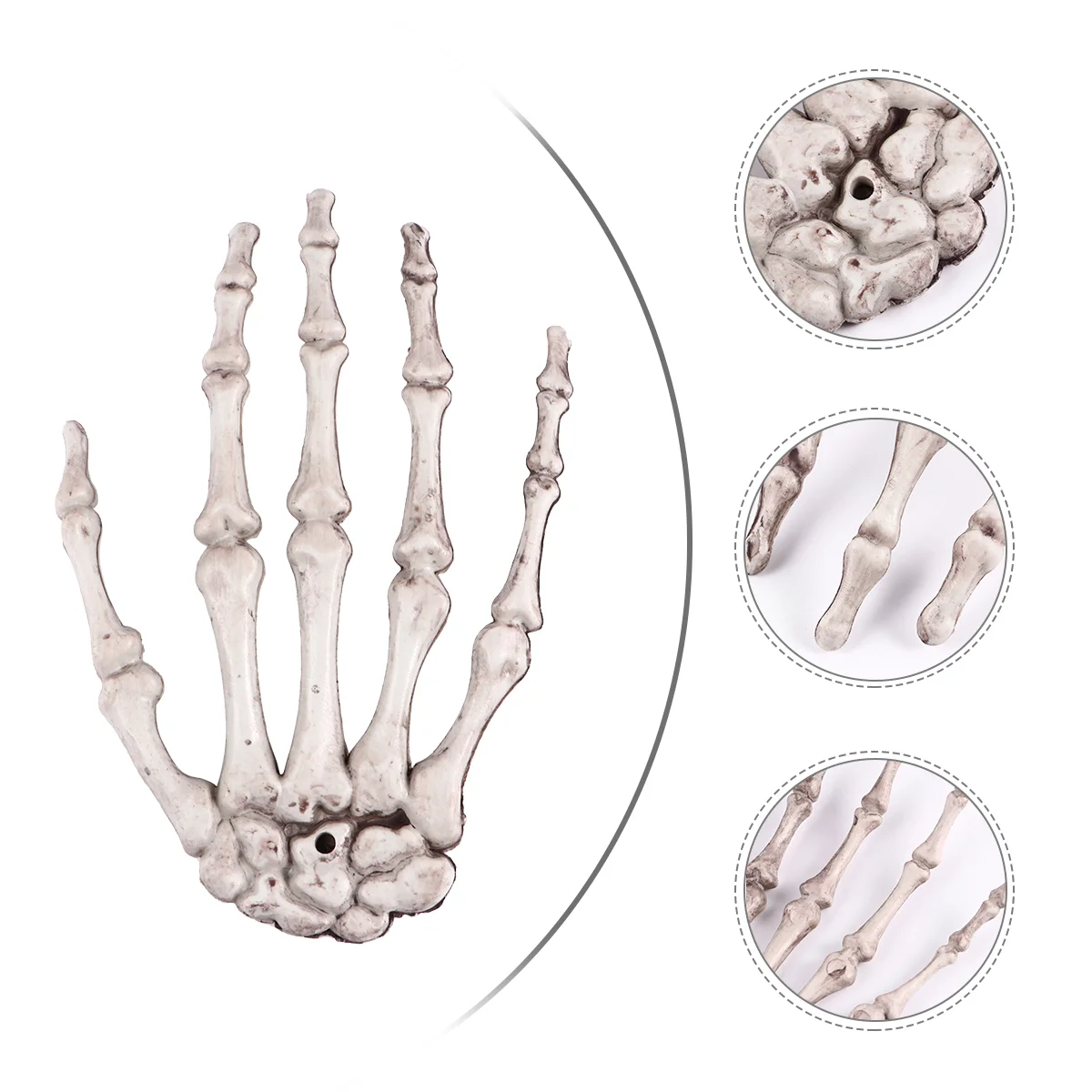 

Halloween Decor Claw Bone Ornaments Horror Decoration Props Hand Model
