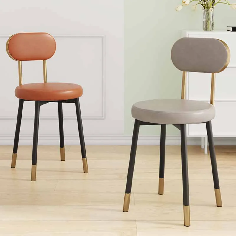 

Minimalist Luxury Modern Dining Chairs Dresser Kitchen Design Office Computer Chair Salon Bedroom Sedie Home Furniture XY50DC