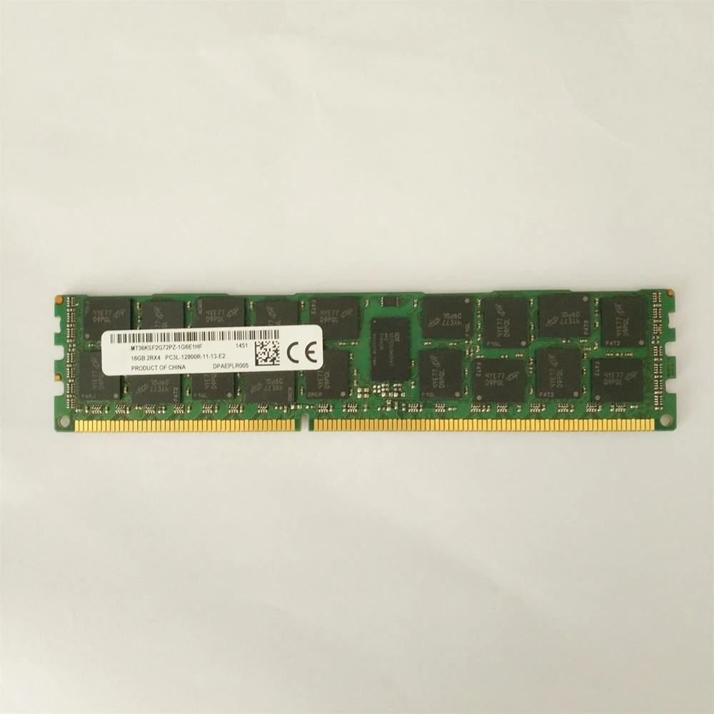 Флэш-память для MT 16G 16GB 2RX4 DDR3L, флэш-память 1600, высокое качество, быстрая доставка, 1 шт.