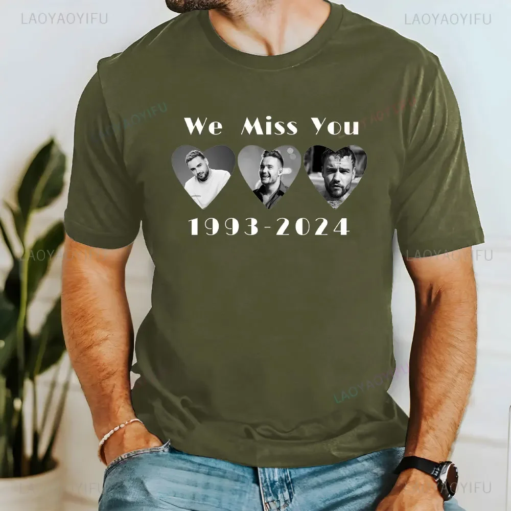 Футболка Liam Payne Tribute футболка с коротким рукавом мужская высокого качества
