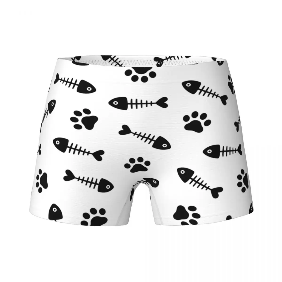 

Animal Paw Cat Fish Children's Girls' Underwear Kids Boxers Briefs Pure Cotton Teenage Panties Underpants 4-15Y