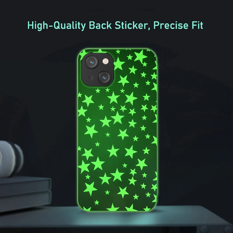 Vormir Luminous Embossed Stickers for Cellphone Skins Shiny Rear Back Housing Cover Protective Films for Plotter Cutter Machine