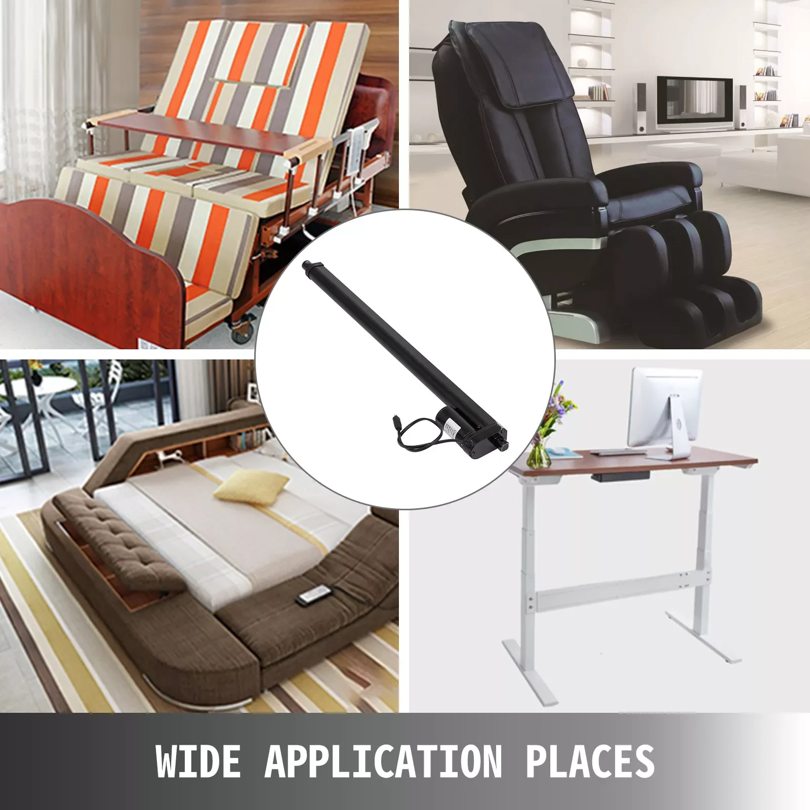 

12 В линейный привод 500 мм ход линейный привод контроллер электродвигателя линейный двигатель с монтажным кронштейном 900N для домашнего испо...