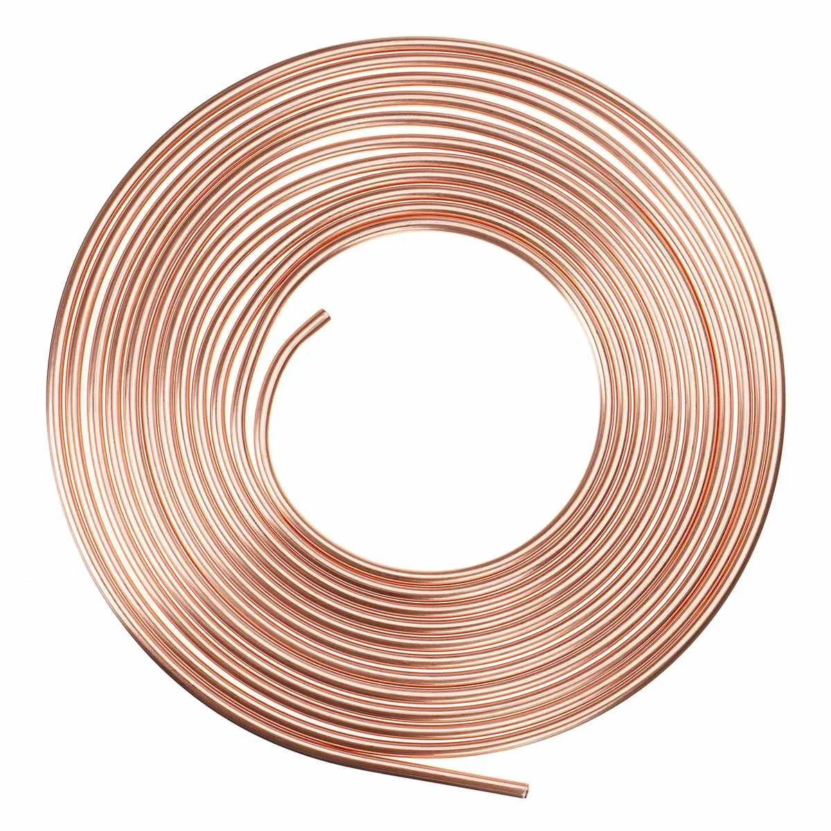 Рулонная катушка для шланга сцепления тормоза меди и никеля 25 футов 7 62 м 3/16 дюйма